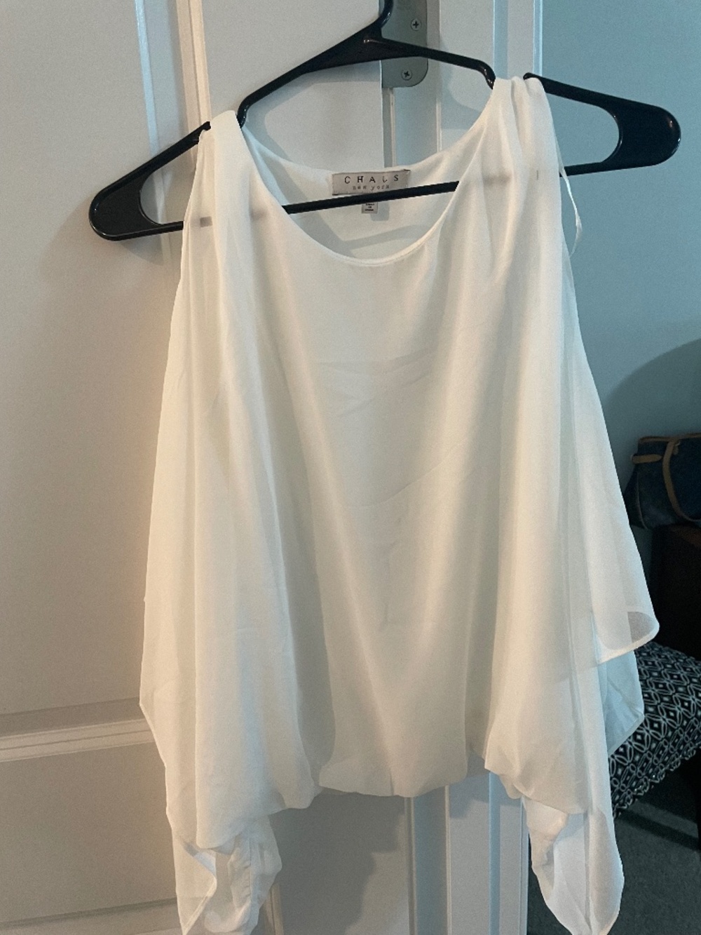 White Blousey Top